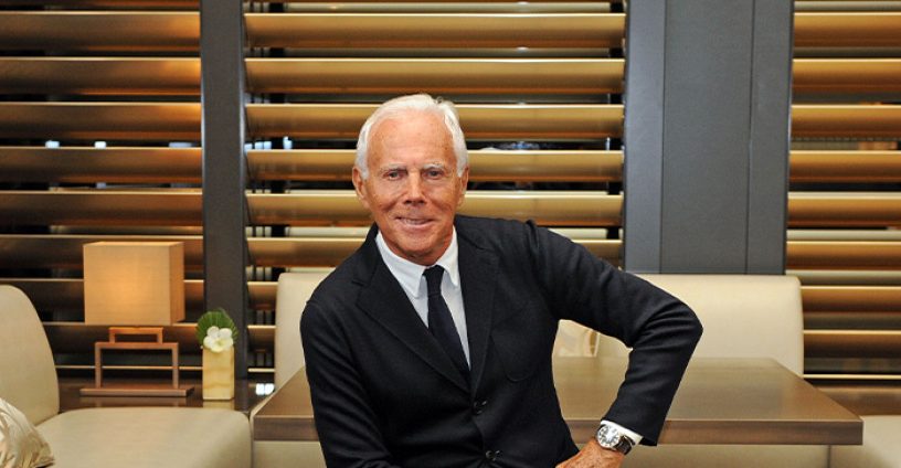Giorgio Armani: Έφυγε από την ζωή ο αρχιτέκτονας της κομψότητας