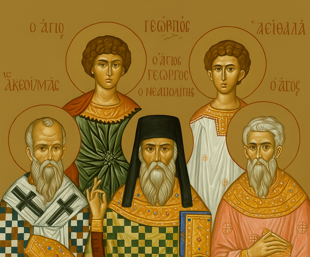 Εορτολόγιο: Ποιοι γιορτάζουν σήμερα Δευτέρα 3 Νοεμβρίου 2025