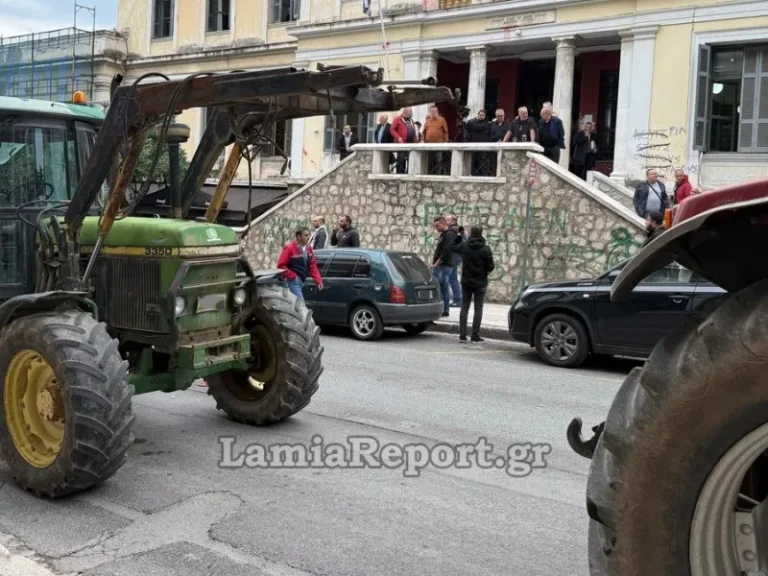 Λαμία: Με μηχανοκίνητη πορεία στα δικαστήρια οι αγρότες – «Ο αγώνας μας δεν ποινικοποιείται»