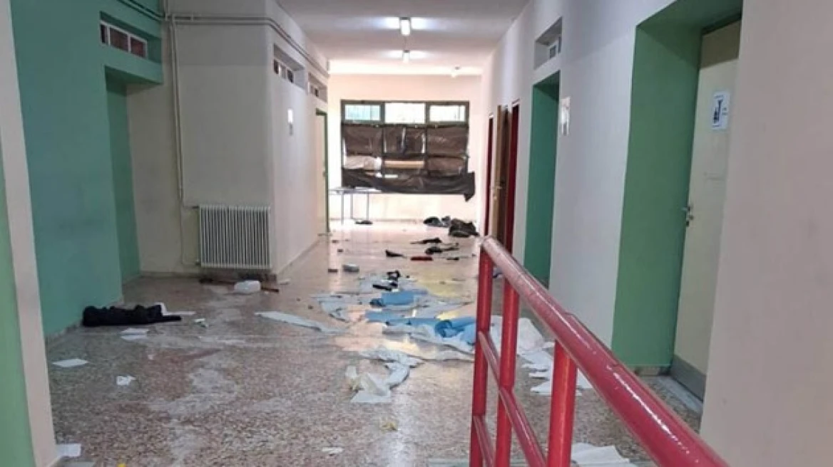 Ραφήνα: Εκτεταμένοι βανδαλισμοί στο Γυμνάσιο μετά τη λήξη της κατάληψης