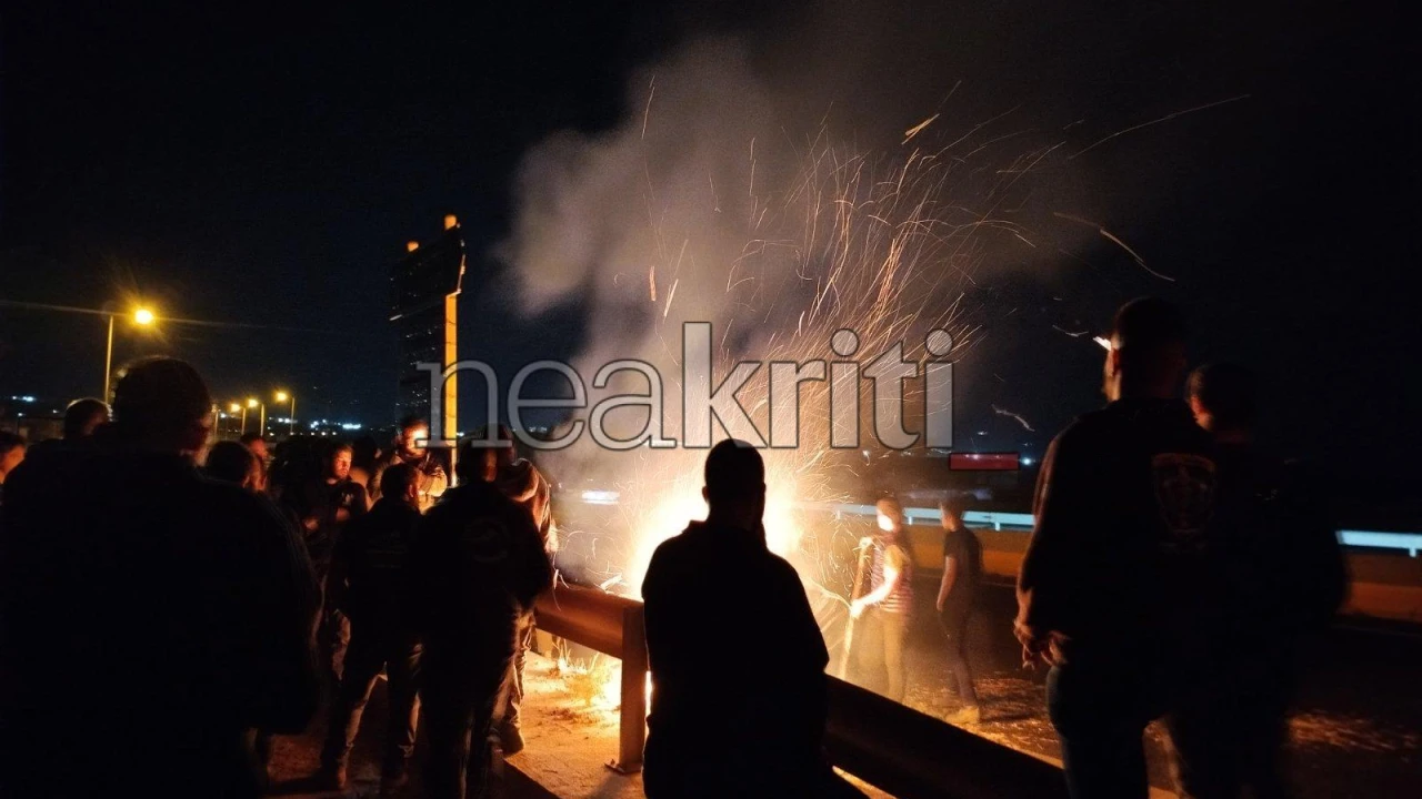 Νέος αποκλεισμός στον ΒΟΑΚ από αγρότες και κτηνοτρόφους – Συνεχίζονται οι κινητοποιήσεις