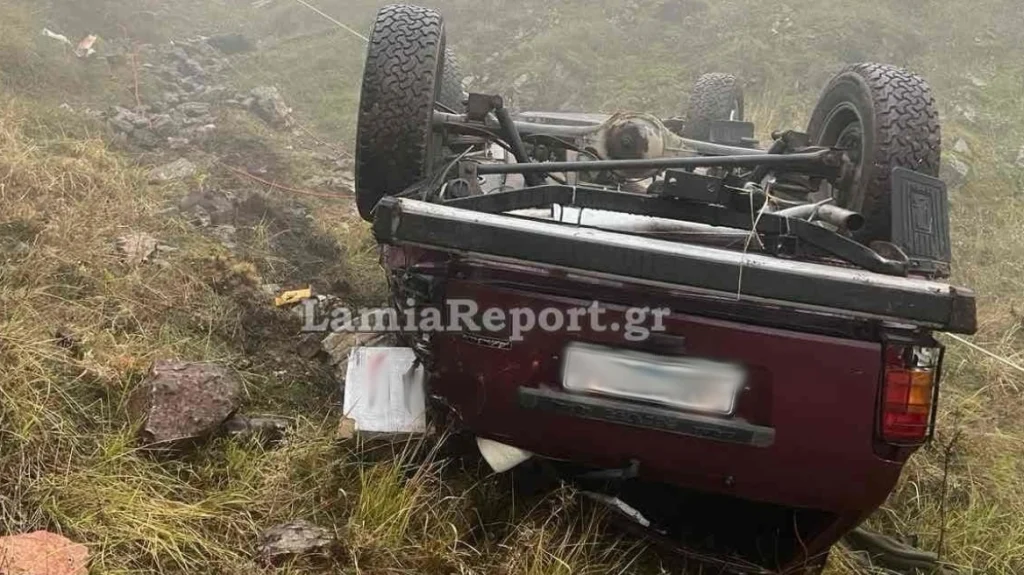 Ευρυτανία: Τροχαίο στην Αγία Παρασκευή – Αυτοκίνητο έπεσε σε γκρεμό, νεκρός 75χρονος κυνηγός