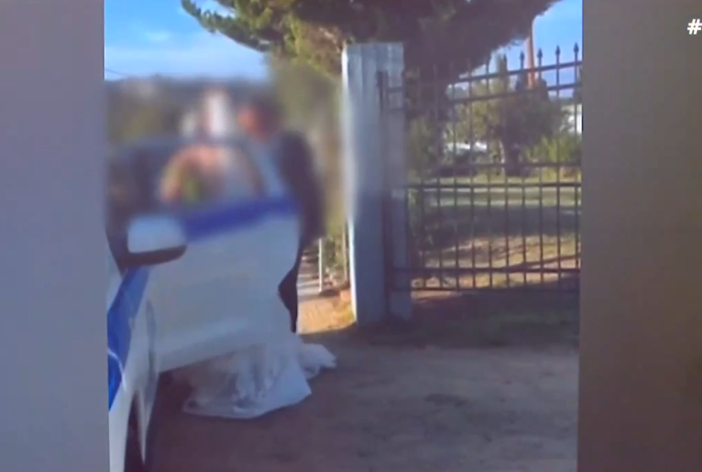 Νύφη στη Σκιάθο πήγε στον γάμο της με… περιπολικό
