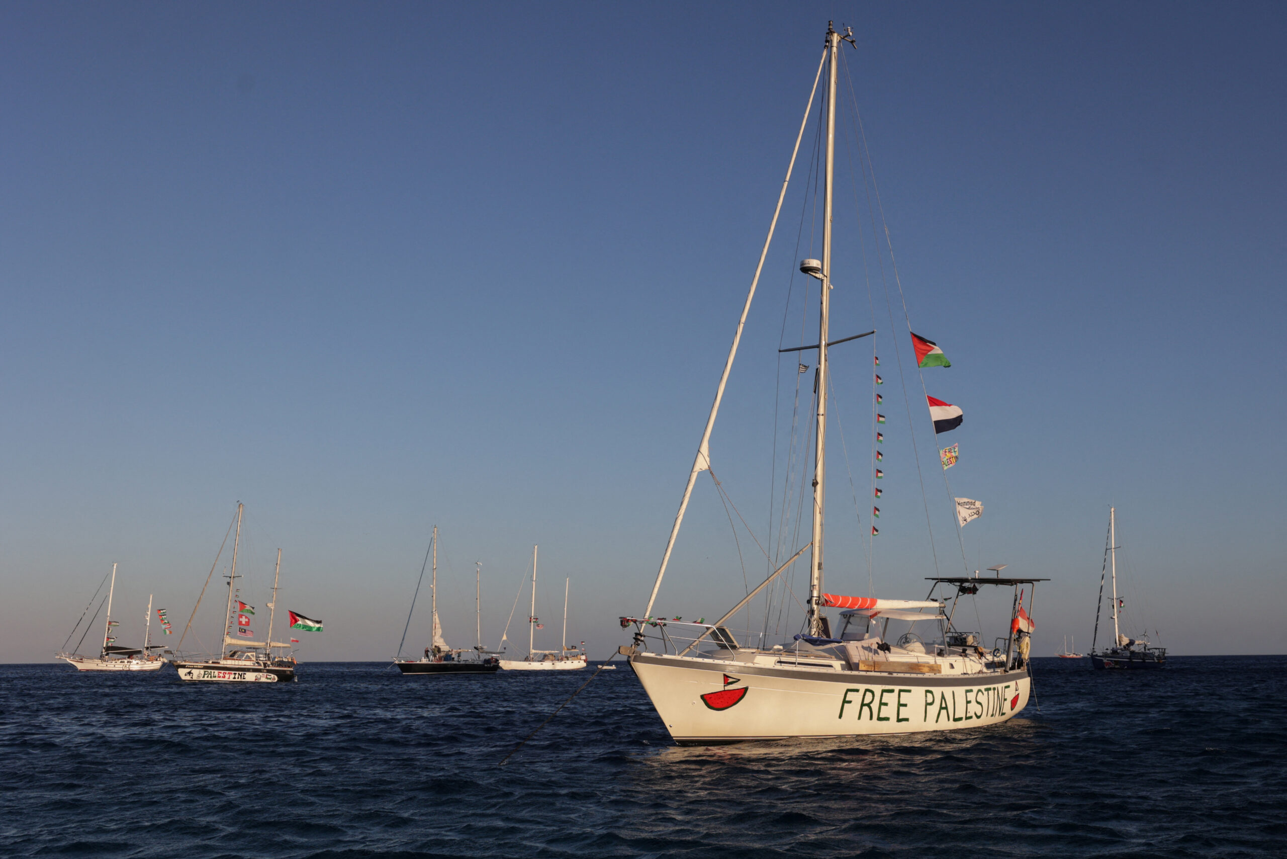 Απεργία πείνας της ελληνικής αποστολής στη Γάζα