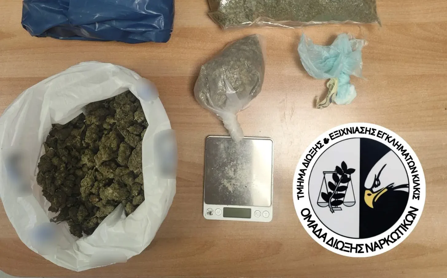 Θεσσαλονίκη: Συνελήφθη άνδρας με πάνω από 1 κιλό κάνναβης και κοκαΐνη