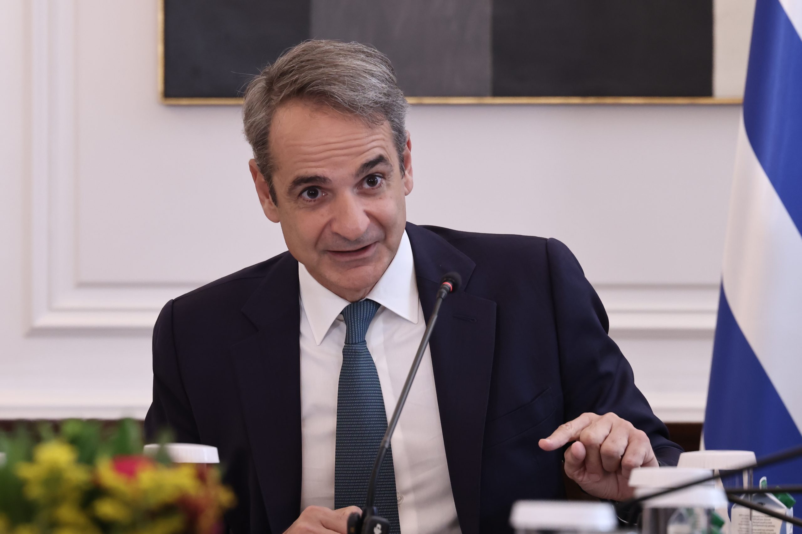 Κακοκαιρία Byron: Αλλαγές στο πολιτικό πρόγραμμα Μητσοτάκη