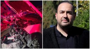 Σοβαρό τροχαίο για τον Μαυρίκιο Μαυρικίου – Σμπαράλια το αυτοκίνητο του (vid)