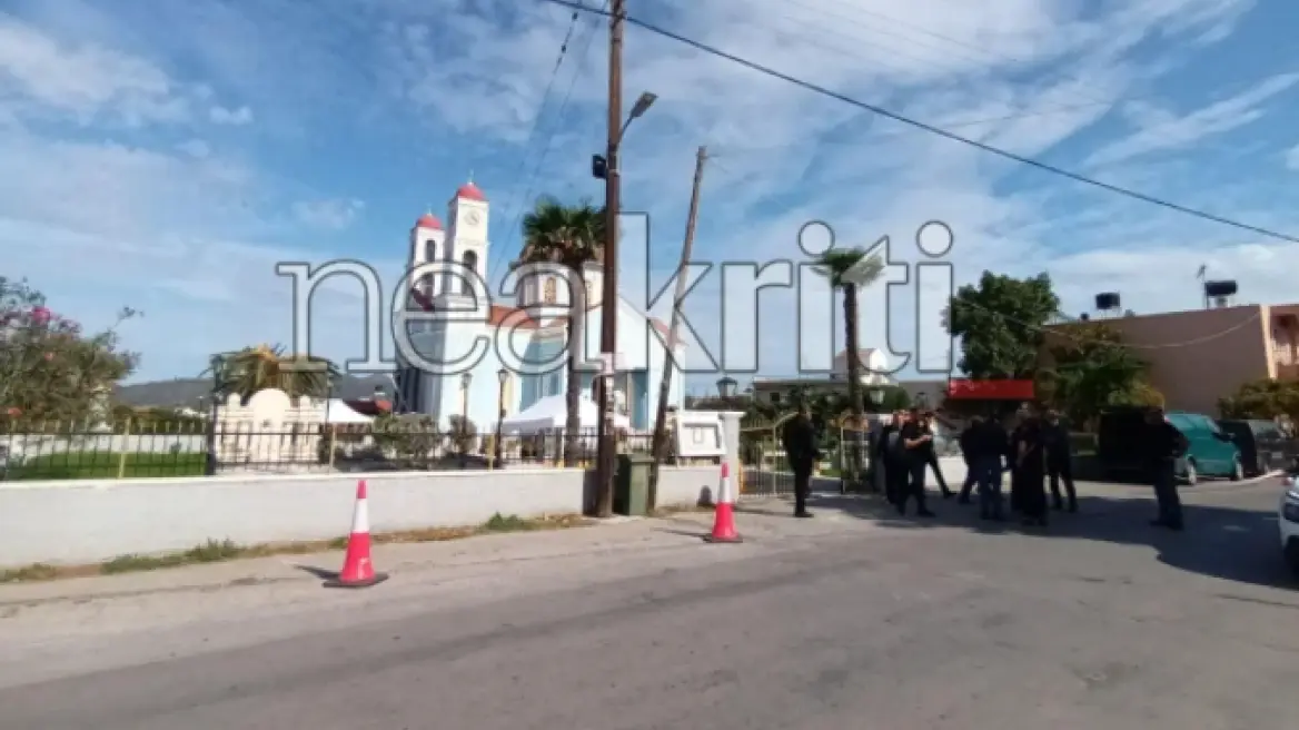 Βορίζια: Πρωτοφανή μέτρα ασφαλείας στην κηδεία της Ευαγγελίας Φραγκιαδάκη