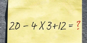 VIRAL: Πόσο κάνει 20 – 4 × 3 + 12 = ?- Η εξίσωση που δίχασε το ίντερνετ