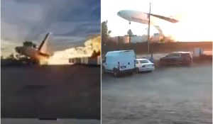 Σοκαριστικά βίντεο από τη συντριβή αεροσκάφους της UPS στο Κεντάκι