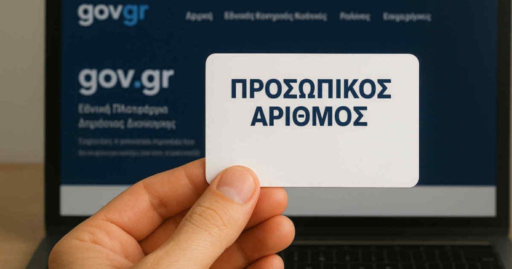 Τέλος χρόνου για τον Προσωπικό Αριθμό – Τι ισχύει για όσους δεν πρόλαβαν