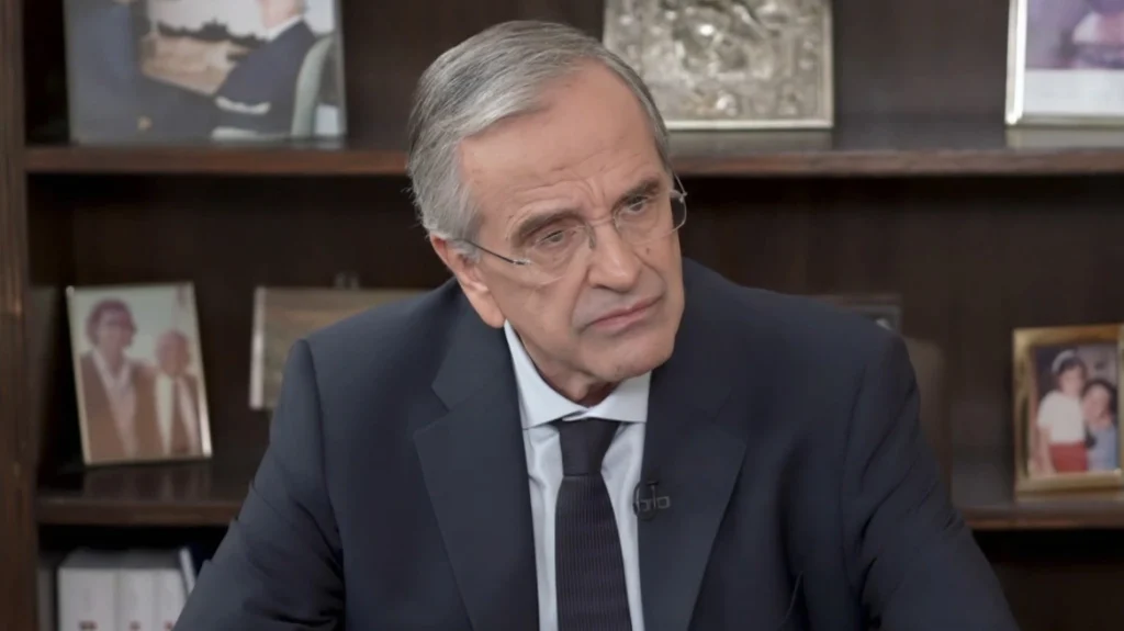 Συνέντευξη Σαμαρά στον Ant1: “Κεραυνοί” εναντίον του Κυριάκου Μητσοτάκη