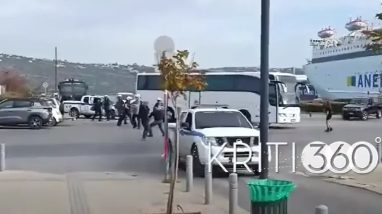 Χανιά: Διαμαρτυρία στο λιμάνι της Σούδας κατά της άφιξης Ισραηλινών τουριστών