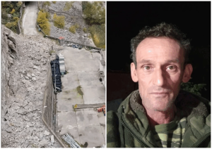 Τρίκαλα: Εγκλωβισμένος 55χρονος στο χωριό Γλίστρα μετά από κατολίσθηση