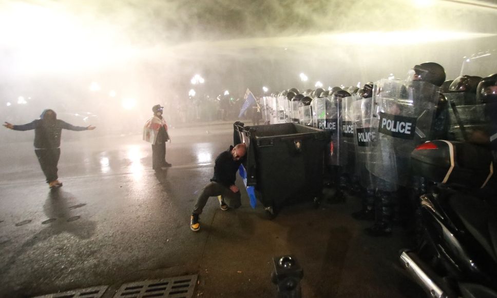 Γεωργία: Καταγγελίες για χρήση απαγορευμένου χημικού κατά διαδηλωτών