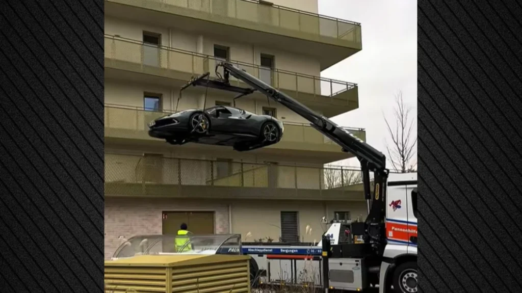 Βιέννη: Επιχειρηματίας “πάρκαρε” τη Ferrari του στο μπαλκόνι του- Βίντεο