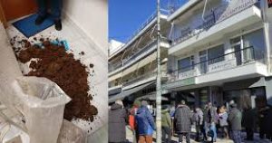 Πτολεμαΐδα: Αγρότες πέταξαν κοπριά στο γραφείο του Στάθη Κωνσταντινίδη