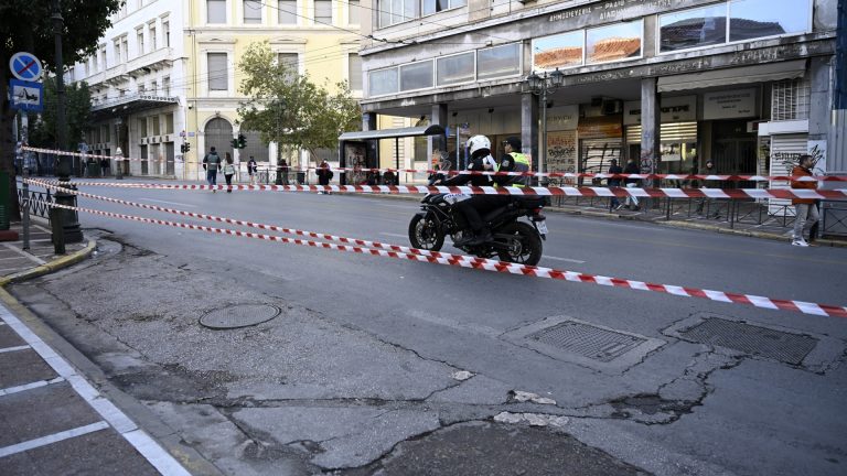 Ομόνοια: Διακοπή κυκλοφορίας στην οδό Γερανίου λόγω καθίζησης – Πού ισχύουν οι ρυθμίσεις