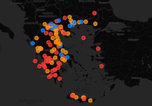 Φουντώνει η αγανάκτηση: Αγρότες κλείνουν τη χώρα με δεκάδες μπλόκα (Χάρτης)