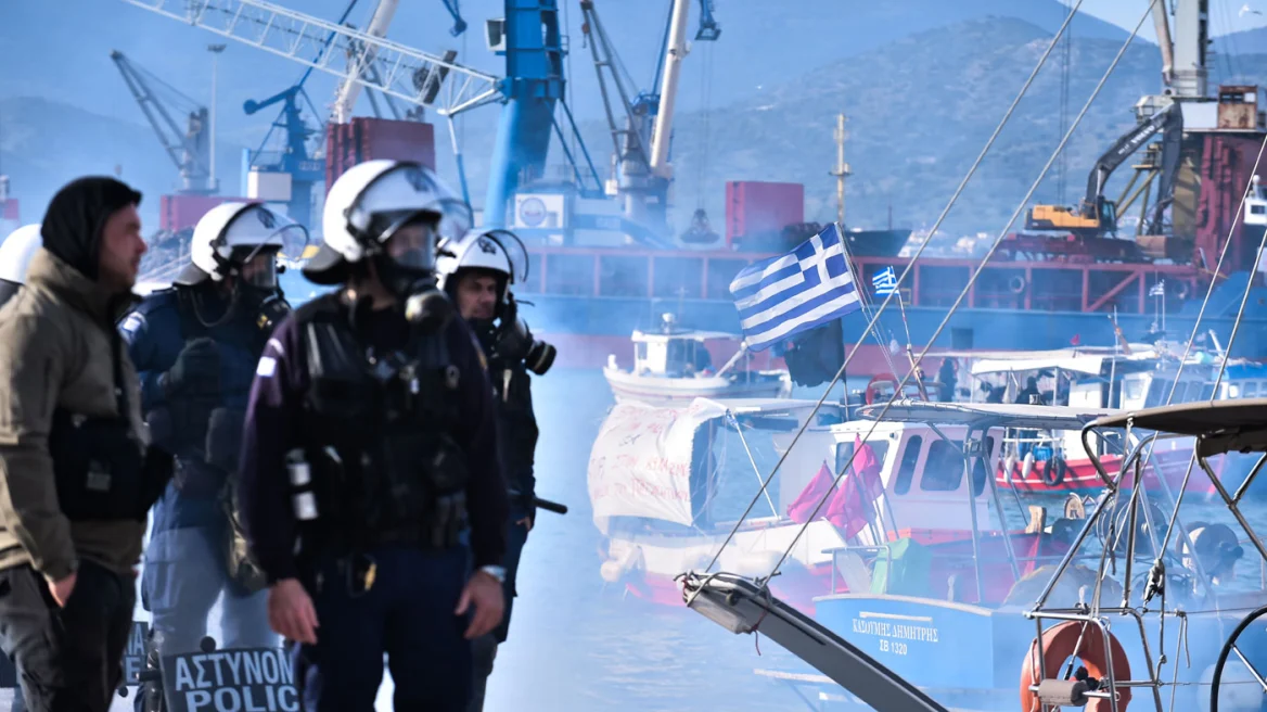 Αποχωρούν οι αγρότες από το λιμάνι του Βόλου