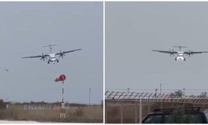 Μάχη με τον καιρό στη Νάξο: Πιλότοι απογειώθηκαν μέσα σε θυελλώδεις ανέμους