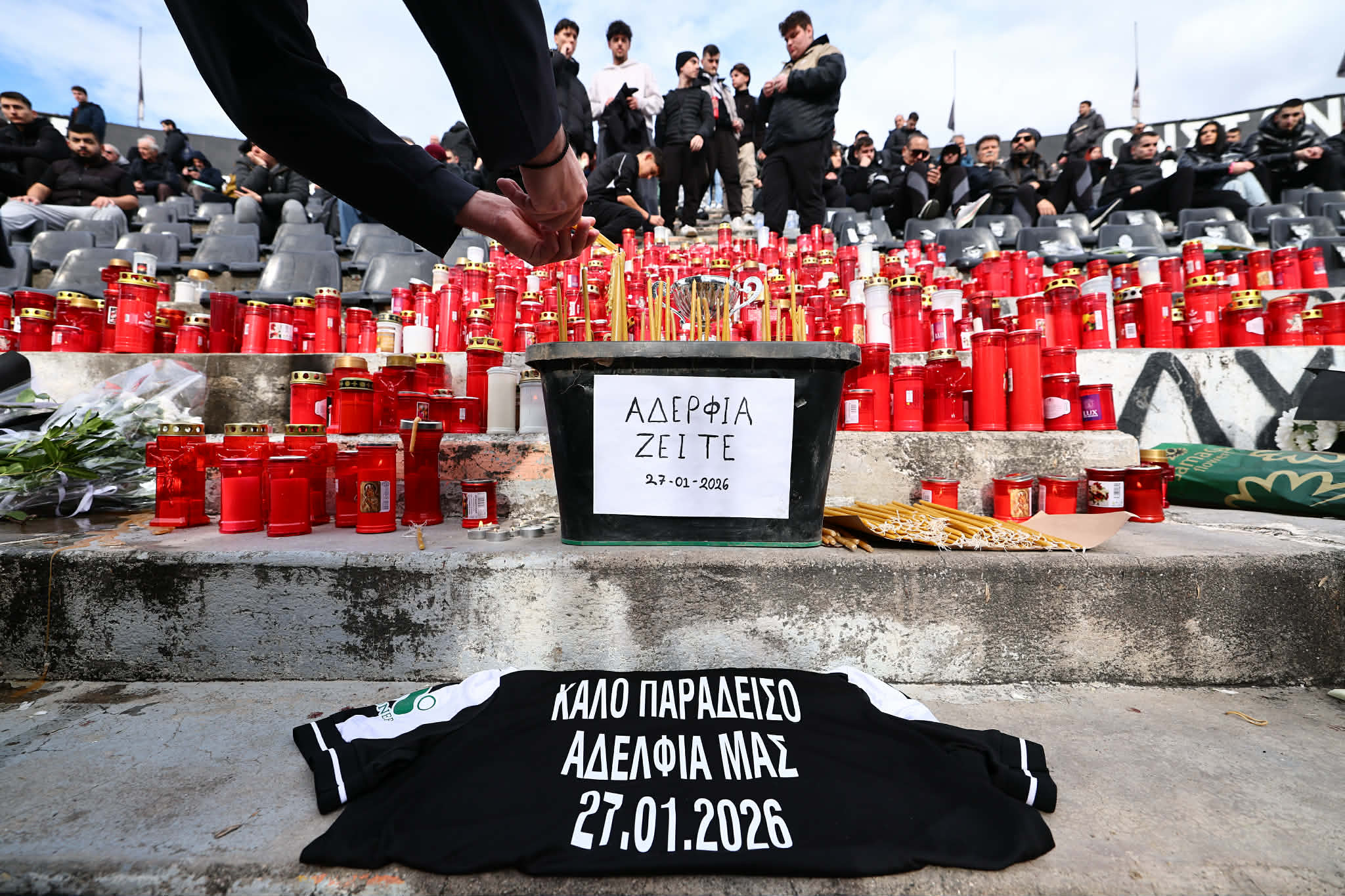 Ράγισαν καρδιές στις κηδείες των «αετόπουλων» του ΠΑΟΚ