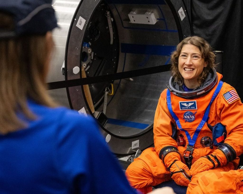 Η Αμερικανίδα αστροναύτης της NASA Χριστίνα Κουκ