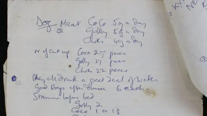 Χειρόγραφες επιστολές Αγκάθα Κρίστι