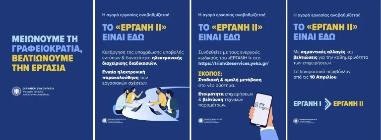 ΕΡΓΑΝΗ ΙΙ: Τι αλλάζει από 16 Φεβρουαρίου 2026 για επιχειρήσεις και εργοδότες