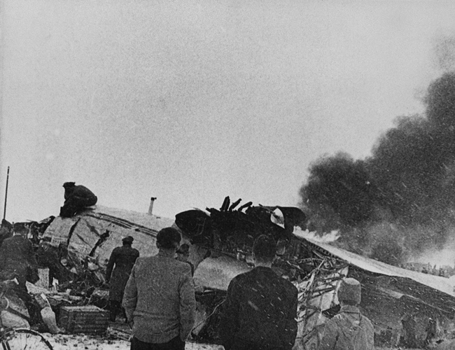 Ντοκουμέντο από την αεροπορική τραγωδία Μονάχου, Μάντσεστερ Γιουνάιτεντ Associated Press