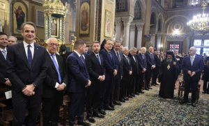 25η Μαρτίου: Ολοκληρώθηκε η δοξολογία στην Μητρόπολη Αθηνών – Δείτε φωτογραφίες