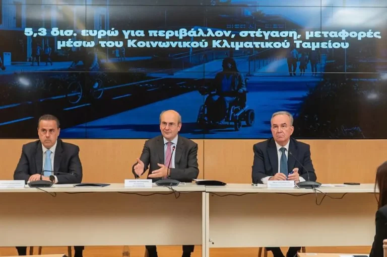 Κοινωνικό Κλιματικό Ταμείο: Πακέτο 5,3 δισ. ευρώ με 25 μέτρα για νοικοκυριά και επιχειρήσεις