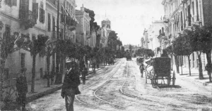 Κεντρικός δρόμος της Αθήνας – Τον αναγνωρίζετε; (φωτό του 1890)