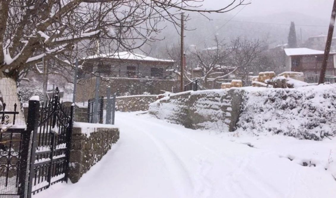 Καλάβρυτα: Επιχείρηση απεγκλωβισμού οδηγών λόγω έντονης χιονόπτωσης