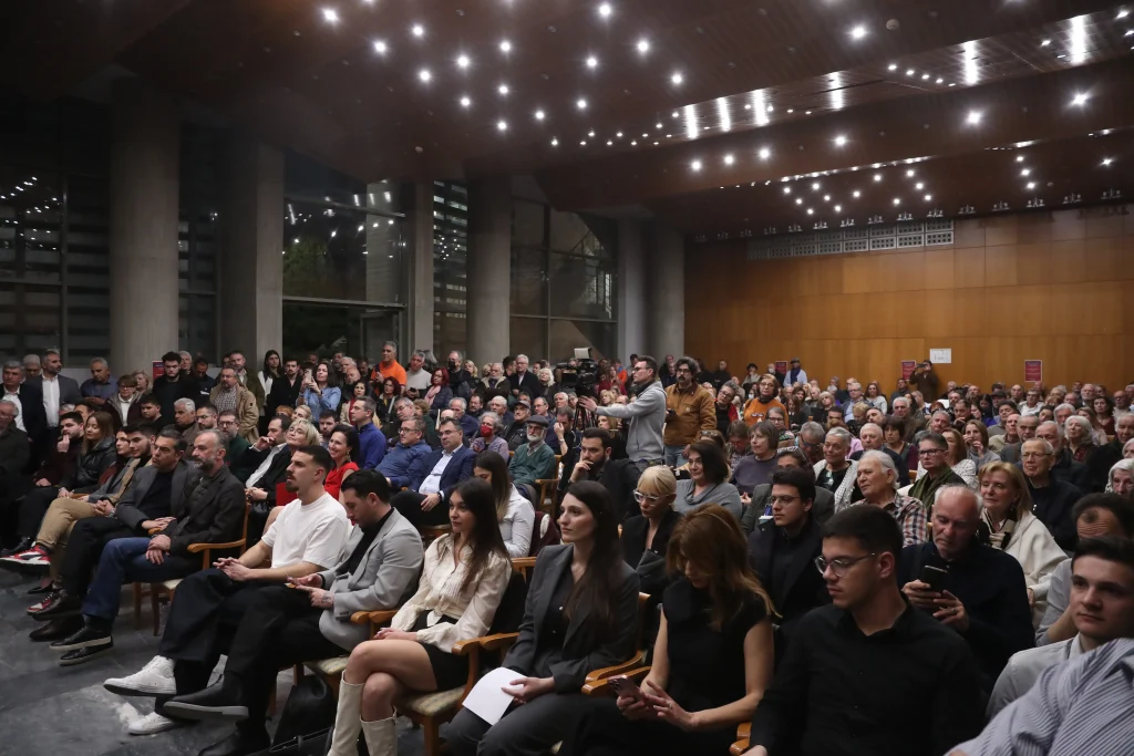  ΕΚΔΗΛΩΣΗ ΣΤΗΝ ΘΕΣΣΑΛΟΝΙΚΗ ΓΙΑ ΤΗΝ ΑΝΑΣΥΓΚΡΟΤΗΣΗ ΤΟΥ ΠΡΟΟΔΕΥΤΙΚΟΥ ΧΩΡΟΥ (EUROKINISSI)