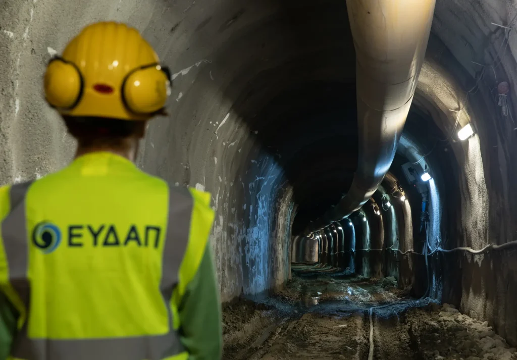 Εργασίες Κατασκευής Σήραγγας του Κέντρου Επεξεργασίας Λυμάτων Ραφήνας - Πικερμίου - Σπάτων - Αρτέμιδας, Πηγή: Αρχείο ΕΥΔΑΠ