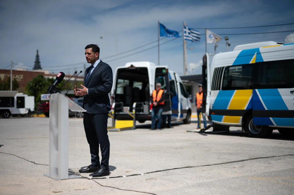 Ο αναπληρωτής Υπουργός Υποδομών και Μεταφορών Κωνσταντίνος Κυρανάκης