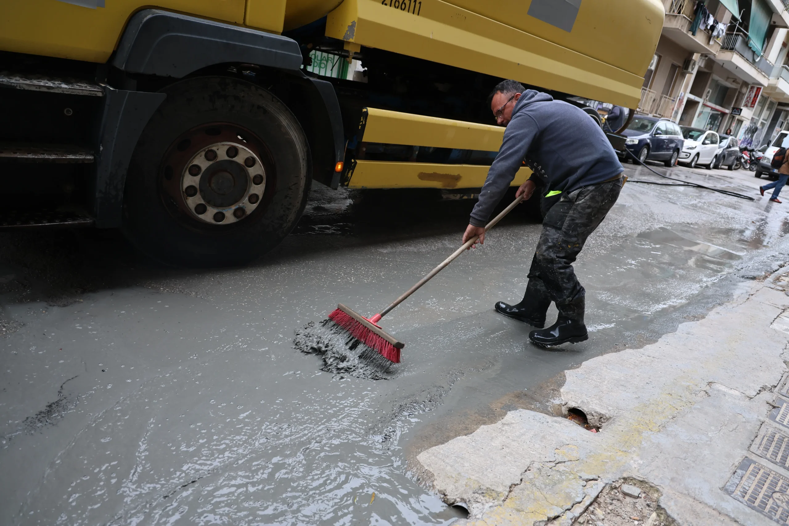 Κυψέλη: Διαρροή από τον μετροπόντικα της Γραμμής 4 – Τι λέει η Ελληνικό Μετρό