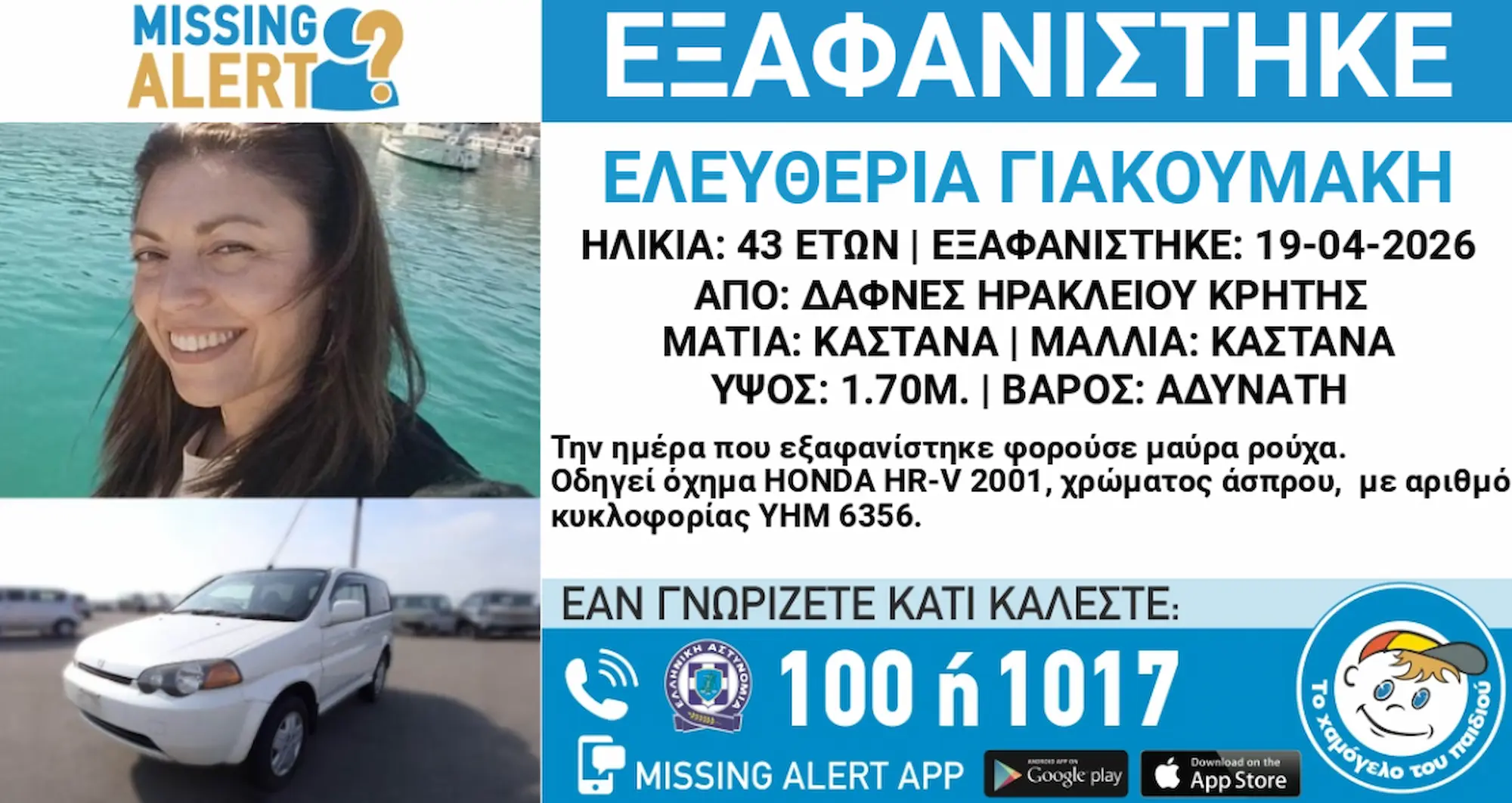 Κρήτη: Βρέθηκε νεκρός ο πρώην σύντροφος της αγνοούμενης 43χρονης – Ραγδαίες εξελίξεις