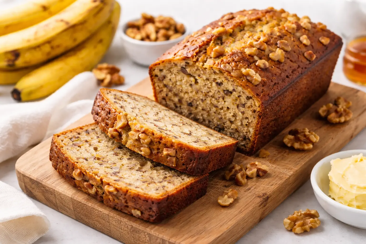 Κέικ μπανάνας (Banana Bread): Εύκολη συνταγή για αρχάριους