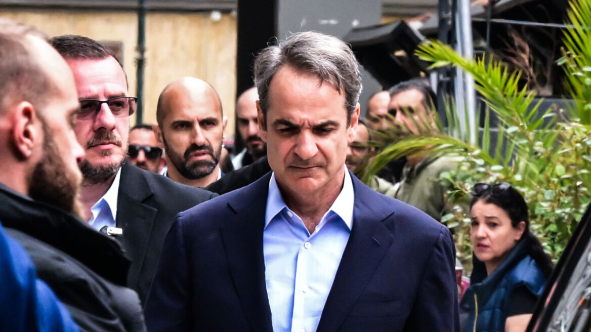 Στον Ευαγγελισμό ξανά ο Κυριάκος Μητσοτάκης για τον Γιώργο Μυλωνάκη