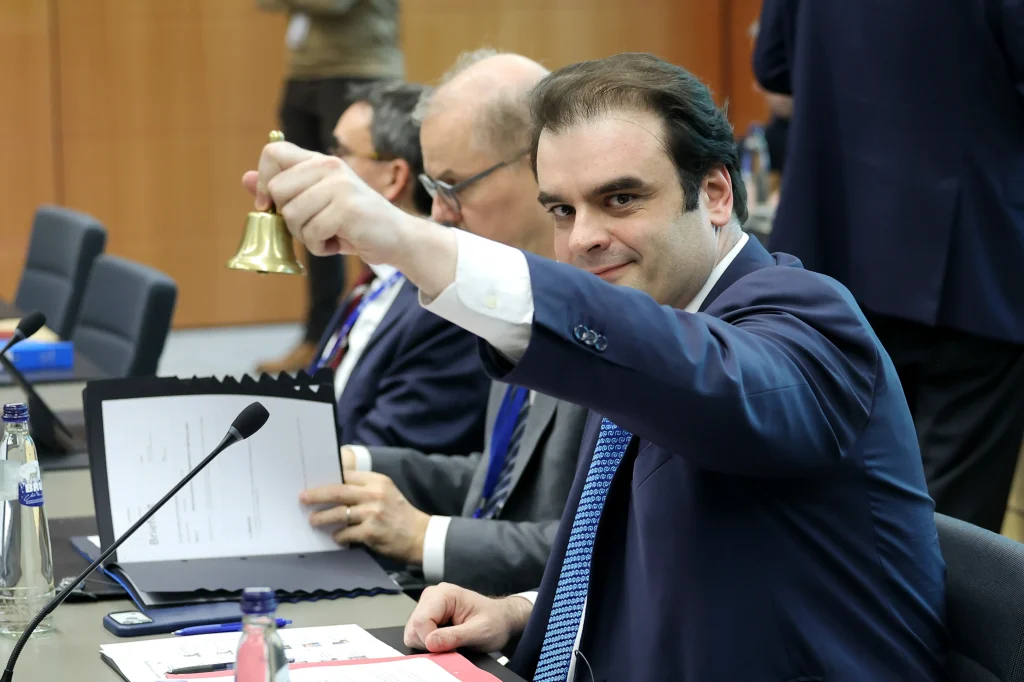 ΚΥΡΙΑΚΟΣ ΠΙΕΡΡΑΚΑΚΗΣ ΥΠΟΥΡΓΟΣ ΓΙΟΥΡΟΓΚΡΟΥΠ EUROGROUP ΕΕ (POOL PHOTO/ΕΥΡΩΠΑΪΚΗ ΕΝΩΣΗ/EUROKINISSI)