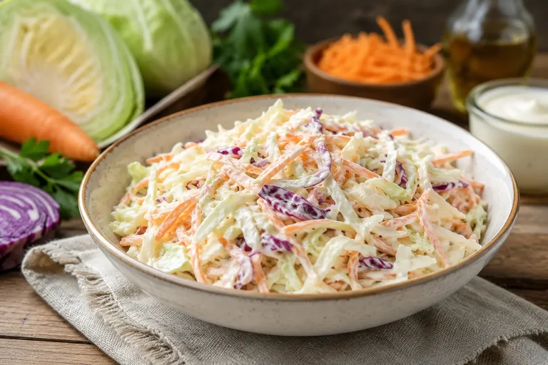 Η εύκολη σαλάτα Coleslaw που απογειώνει burgers και BBQ