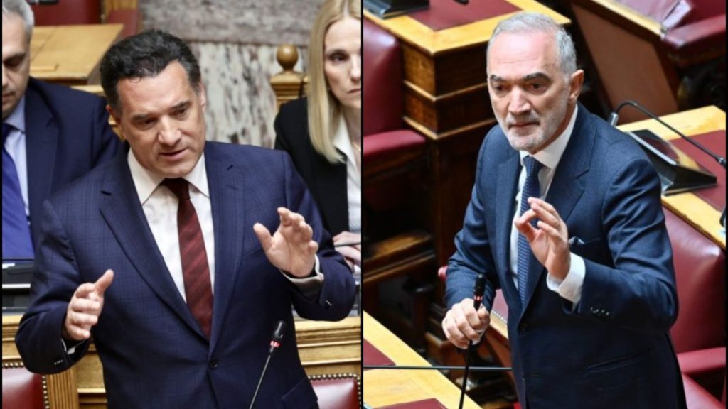 Βουλή: Σφοδρή αντιπαράθεση Γεωργιάδη – Σαλμά για διαγωνισμό στα νοσοκομεία