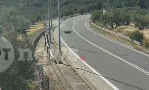 Βίντεο-σοκ από το τροχαίο στη Λέσβο όπου σκοτώθηκαν δύο νεαροί