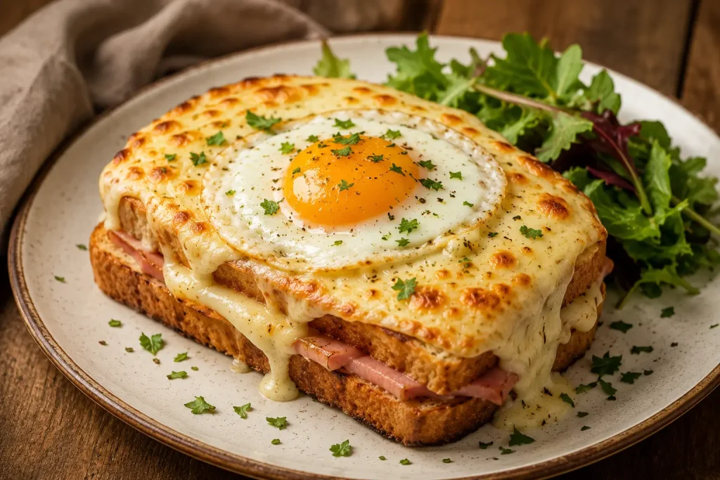Croque Madame: Το γαλλικό σάντουιτς με μπεσαμέλ και αυγό που λιώνει στο στόμα
