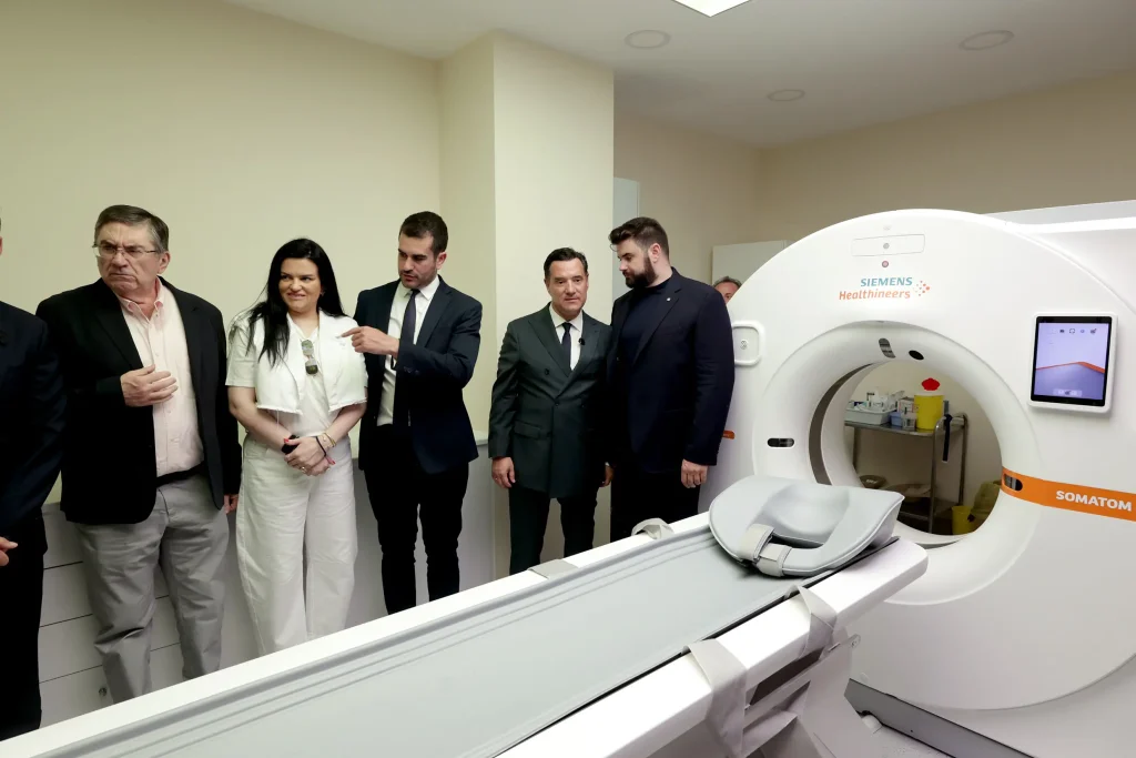 Νέοι αξονικοί τομογράφοι και Καρδιολογική Κλινική στο νοσοκομείο “Άγιοι Ανάργυροι”