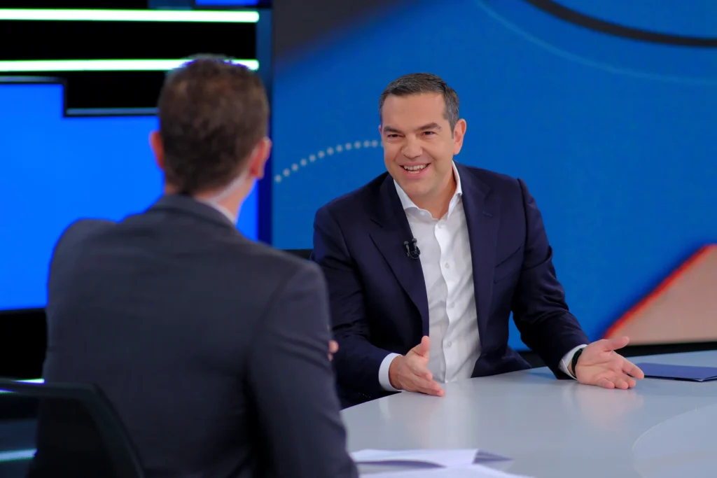 Η πρώτη συνέντευξη Τσίπρα ως πρόεδρος της ΕΛ.Α.Σ.