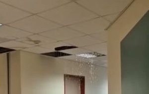 Πλημμύρα στο Νοσοκομείο Ρόδου από βλάβη στο δίκτυο...