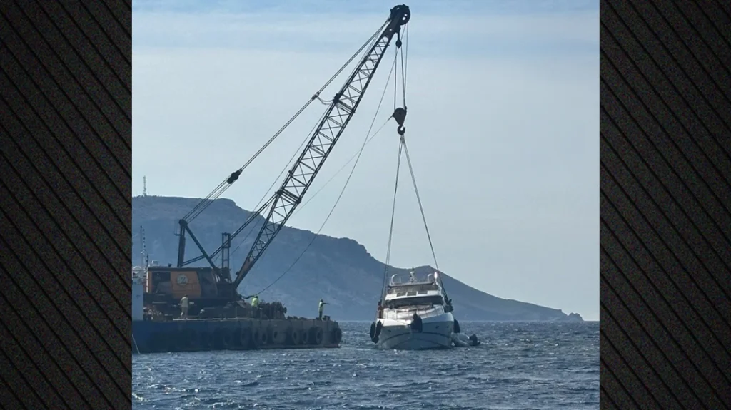 Οινούσσες: Προσάραξη θαλαμηγού με 5 επιβαίνοντες – Σώοι οι επιβάτες